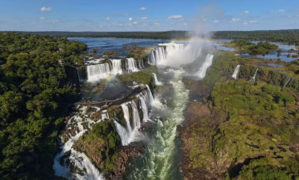 Cataratas do Iguaçu ganham mais opções de alimentação durante a visita. — Foto: Divulgação - Urbia Cataratas/Parque Nacional do Iguaçu.
